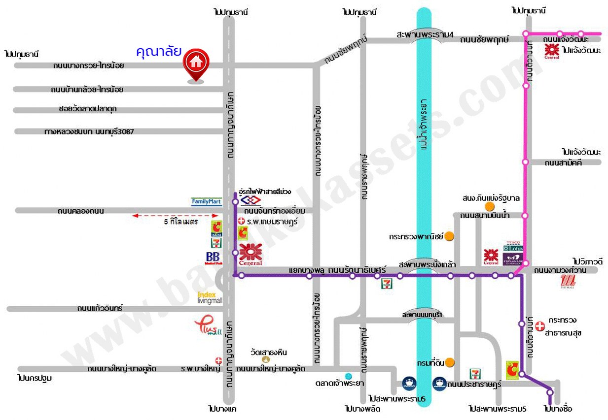 *****บ้านแฝดมือสอง โครงการ คุณาลัย จอย กาญจนาภิเษก หลังใหญ่เนื้อที่ 43.7 ตร.ว. ฟังก์ชัน 3 ห้องนอน 3 ห้องน้ำ จอดรถได้ 2 คัน แถมฟรีเครื่องปรับอากาศ 2 เครื่อง เครื่องทำน้ำอุ่น 1 เครื่อง สะดวกสบายทุกการเดินทาง เชื่อมต่อหลายเส้นทาง ใกล้รถไฟฟ้าสายสีม่วง "สถานีคลองบางไผ่" และห้างสรรพสินค้าเซ็นทรัล เวสต์เกต